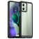 Mobigear Crystal Motorola Moto G54 Hülle Hardcase Backcover - Schwarz