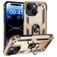 Mobigear Armor Ring iPhone 15 Plus Hülle Hardcase Backcover Stoßfest mit Ringhalter - Gold