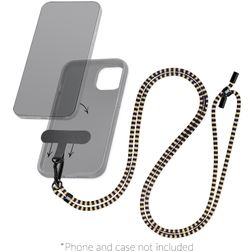 Mobilize Lanyard Universal-Handykette einstellbar - Braun / Blau