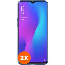 Mobigear OPPO RX17 Pro Panzerglas Gehärtetes Glas Displayschutz - Hüllenfreundlich (2er Pack)