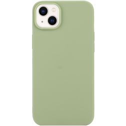Mobigear Colors iPhone 14 Hülle Flexibles TPU Backcover - Grün