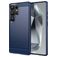 Mobigear Brushed Slim Samsung Galaxy S25 Ultra Hülle Flexibles TPU Backcover - Blau