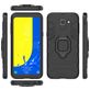 Mobigear Armor Ring Samsung Galaxy J6 (2018) Hülle Hardcase Backcover Stoßfest mit Ringhalter - Schwarz