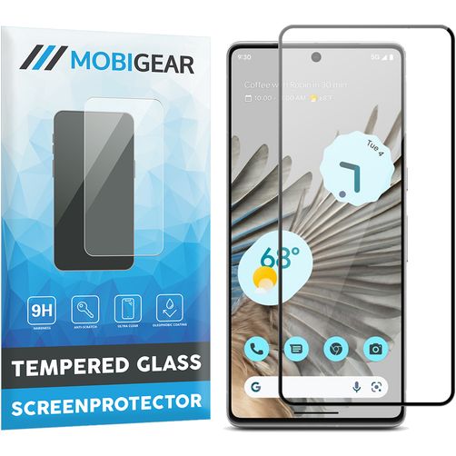 Mobigear Premium Google Pixel 8 Panzerglas Displayschutz - Hüllenfreundlich - Schwarz