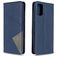 Mobigear Rhombus Slim Samsung Galaxy A41 Hülle Klapphülle - Blau