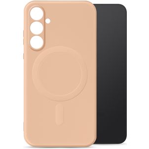 My Style Protective Flex Samsung Galaxy S25 MagSafe Hülle Flexibles TPU Backcover - Soft Pink