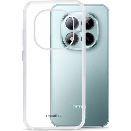 Mobilize Gelly Case Durchsichtig Xiaomi Redmi Note 15 Pro Plus 5G Hülle Flexibles TPU Backcover - Transparent