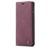 CaseMe 013 Samsung Galaxy A71 Klapphülle Portemonnaie - Weinrot