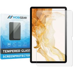 Mobigear Samsung Galaxy Tab S8 Plus Panzerglas Displayschutz - Hüllenfreundlich