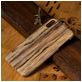 Mobigear Nature iPhone XS Max Hülle Flexibles TPU Backcover - Walnut
