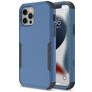Mobigear Ultra Tough iPhone 14 Pro Max Hülle Hardcase Backcover Stoßfest - Schwarz / Blau