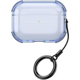 Mobigear Crystal Clip Apple AirPods Pro 3 Hülle Flexibles TPU - Blau