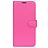 Mobigear Classic Samsung Galaxy M22 Hülle Klapphülle Geldbörse - Pink