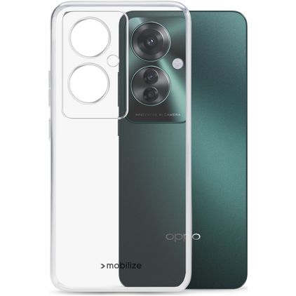 Mobilize Gelly Durchsichtig OPPO A12 Hülle Flexibles TPU Backcover - Transparent