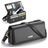 CaseMe ME30 Crossbody Handytasche - Large - Schwarz