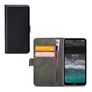 Mobilize Classic Gelly Wallet Nokia C21 Plus Hülle Klapphülle Geldbörse - Schwarz