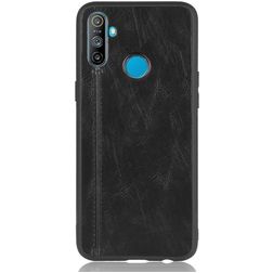Mobigear Stitch Realme C3 Hülle Backcover - Schwarz