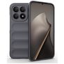 Mobigear Bumpy Xiaomi 15T Hülle Flexibles TPU Backcover - Grau