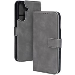 Mobiparts Classic Wallet Samsung Galaxy A36 MagSafe Hülle Klapphülle - Granite Grey