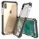 Mobigear Crystal iPhone X Hülle Hardcase Backcover - Schwarz / Transparent