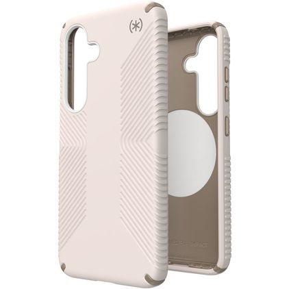 Speck Presidio2 Grip Magnet Samsung Galaxy S25 MagSafe Hardcase Backcover Shockproof - Bleached Bone