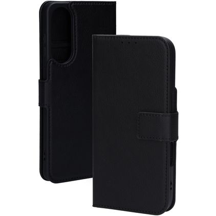 Mobiparts Classic Wallet Samsung Galaxy S25 Edge Hülle Klapphülle - Schwarz