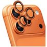 Mobiparts Camera Lens iPhone 17 Pro Aluminum Kameralinsen Schutz - Hüllenfreundlich - Orange Gold