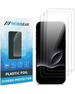 Mobigear iPhone 17 Pro Displayschutz Schutzfolie - Hüllenfreundlich (3er Pack)