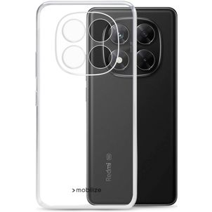 Mobilize Gelly Case Durchsichtig Xiaomi Redmi Note 14 Pro 5G Hülle Flexibles TPU Backcover - Transparent