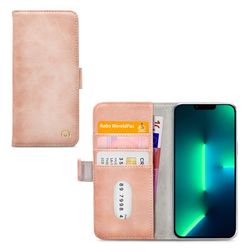 Mobilize Elite Gelly iPhone 13 Pro Max Klapphülle Portemonnaie - Soft Pink