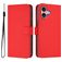 Mobigear Urban Wallet iPhone 16 Klapphülle Portemonnaie - Rot