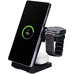 Mobiparts Foldable Ladestation Qi 15W - Schwarz