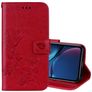 Mobigear Roses iPhone XR Hülle Klapphülle Geldbörse - Rot