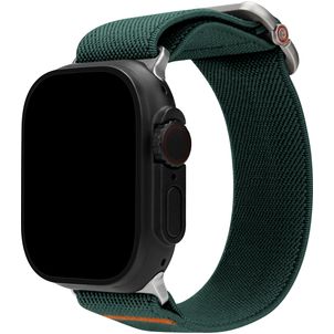 Mobilize Elastic Nylon Apple Watch Armband Elastisches Band - 42/41/40/38 mm - Grün