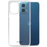 Mobilize Gelly Durchsichtig Motorola Moto G34 Hülle Flexibles TPU Backcover - Transparent