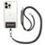 Mobigear Lanyard Universal-Handykette einstellbar - Grau