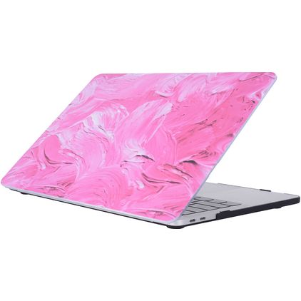 Mobigear Painting MacBook Pro 15 Zoll (2016-2019) Hardshell Hülle Laptop Cover MacBook Case - Model 28 - Modell A1707 / A1990