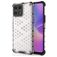 Mobigear Honeycomb HONOR X8 Hülle Hardcase Backcover Stoßfest - Weiß