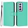 Mobigear Urban Wallet OPPO Reno 12 Pro Hülle Klapphülle Geldbörse - Grün