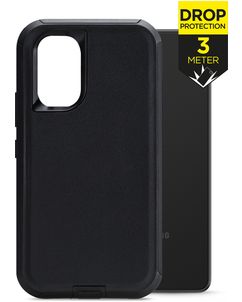 Mobilize Defender Samsung Galaxy A53 Hülle Hardcase Backcover Stoßfest - Schwarz