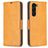 Mobigear Excellent Samsung Galaxy S25 Plus Hülle Klapphülle Geldbörse - Cognac