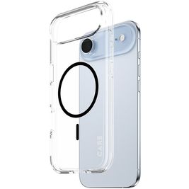 CARE by PanzerGlass Flagship iPhone Air MagSafe Hülle Hardcase Backcover - Transparent / Schwarz