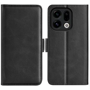 Mobigear Slim Magnet OPPO Find X9 Hülle Klapphülle Geldbörse - Schwarz