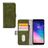 Mobilize Elite Gelly Samsung Galaxy A6 Plus (2018) Hülle Klapphülle Geldbörse - Grün