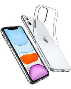 Mobigear Ultra Thin Durchsichtig iPhone 11 Hülle Flexibles TPU Backcover - Transparent