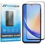 Mobigear Premium Samsung Galaxy A34 Panzerglas Gehärtetes Glas Displayschutz - Hüllenfreundlich - Schwarz