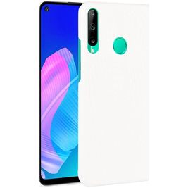 Mobigear Croco Huawei P40 Lite E Hülle Hardcase Backcover - Weiß
