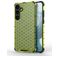 Mobigear Honeycomb Samsung Galaxy S24 Plus Hardcase Backcover Shockproof - Grün