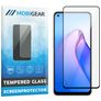 Mobigear Premium OPPO Reno 8 Panzerglas Gehärtetes Glas Displayschutz - Hüllenfreundlich - Schwarz