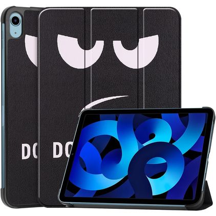 Mobigear Tri-Fold iPad 10 (2022) Hülle Klapphülle - Do Not Touch